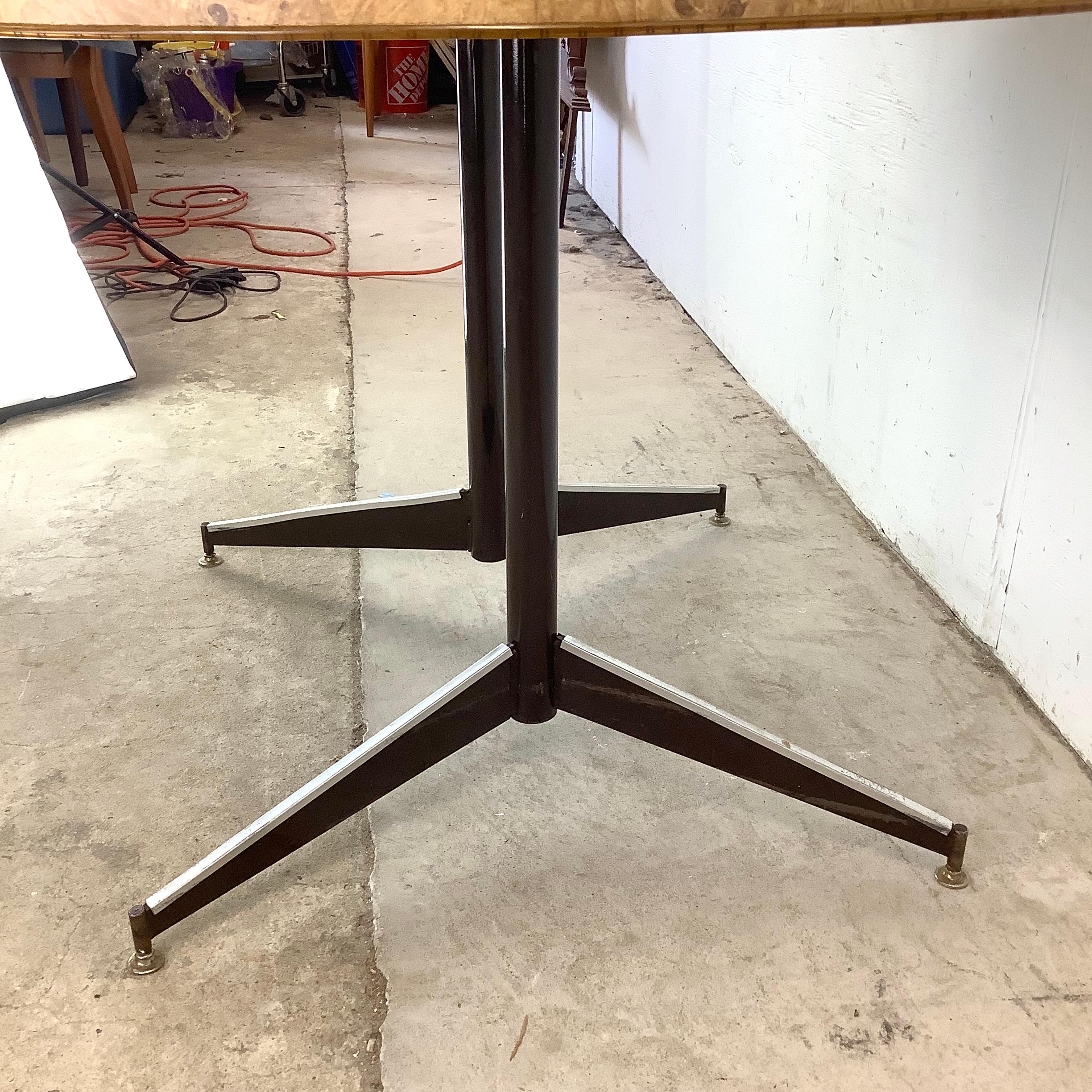 Vintage Circular Dining Table For Sale 11
