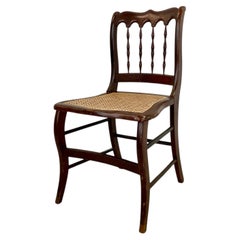 Antique Victorian Eastlake-Style Spindle-Back Side Chair