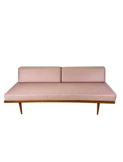 Mid-Century Upholstered Platform Sofa Daybed