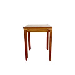 Set of Three Vintage Mid-Century Modern Teak Nesting Tables
