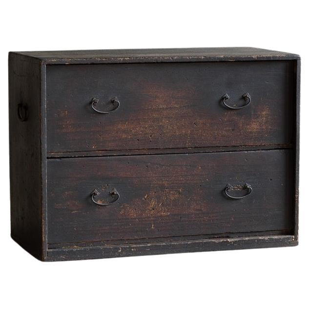 Japanese Antique Chest of Drawers, Early Meiji Era'1868-'Wabi Sabi