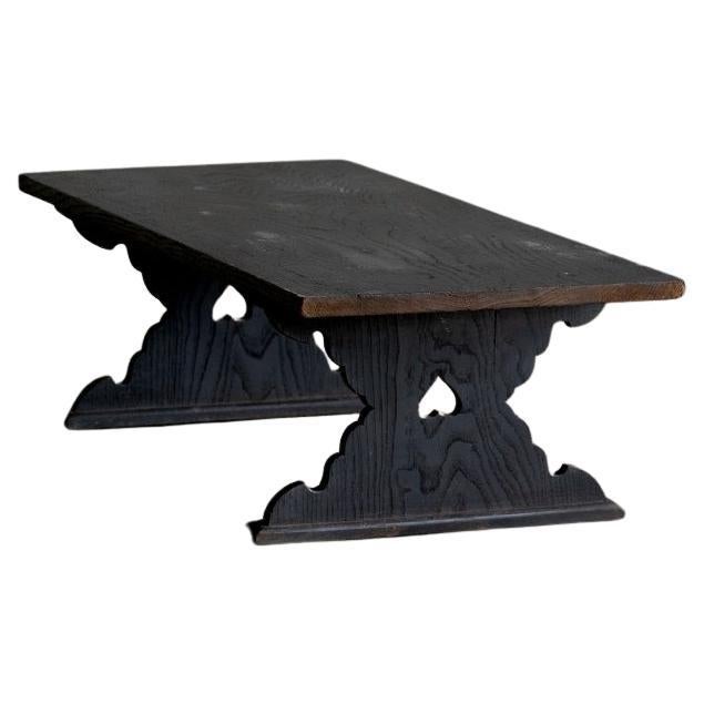 Japanese Antique Tenjin Desk, Meiji Era (1868-1912), Wabi Sabi