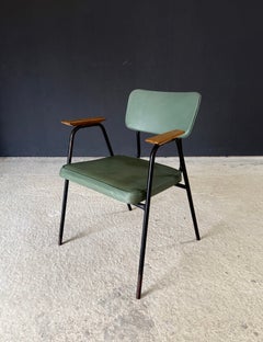 Space Age Design "M" Armchair by Pierre Guariche for Meurop, 1950's