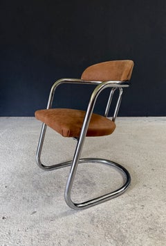 Vintage 1930's Dutch Design Cantilever Office Chair