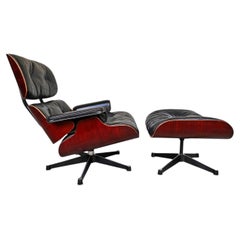 Eames Lounge Chair 670 & Ottoman 671 aus Palisanderholz, Herman Miller, 1960er Jahre