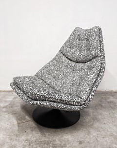 Sillón giratorio Space Age FS 588 diseñado por Geoffrey Harcourt para Artifort