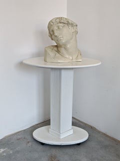 Vintage bust "Dying Slave" done in plaster, after Michelangelo Buonarroti