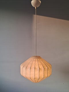 Lampada a sospensione “Cocoon” in stile Mid-Century Modern di Friedel Wauer per Goldkant Leuchten, Germania