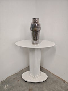 XL Art Nouveau vase in silver-plated brass by WMF, Germany 1913
