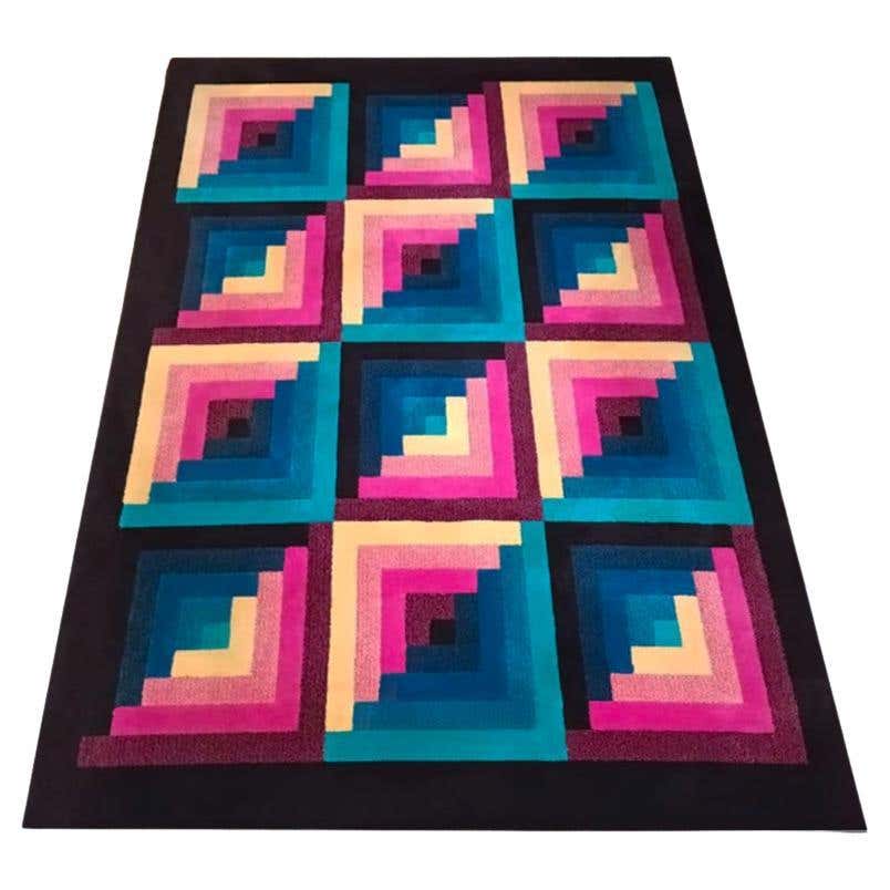 1980s Rugs and Carpets - 882 For Sale at 1stDibs | 80s carpet, 1980s ...