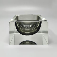 1960s Stunning Large Green and Yellow Ashtray/Bowl/Catchall By Flavio Poli for S