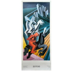 1990s (1994) Fortunato Depero, Solidità di Cavalieri Erranti Futurist Exhibition