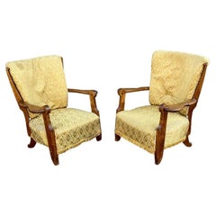 Wood Armchairs
