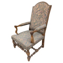 Fauteuil d'époque Louis XIII