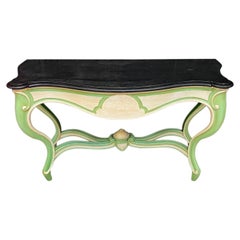 Jean Paul Mazaroz, Large Console Napoleon III Period Repatinated