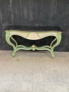 Jean Paul Mazaroz, Large Console Napoleon III Period Repatinated
