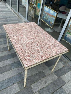 Modernist Art Deco table in the style of Robert Mallet Stevens, circa 1930.
