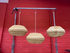 3 rope chandeliers, circa 1970