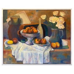 Henri VALACHMAN (1925-2020) "L'instant fragile" oil on canvas.