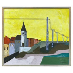 J. Vanneste, oil on canvas, circa 1960, signed.