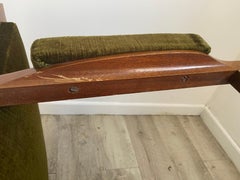 1940s French Art Deco armchair in the style of André Arbus.