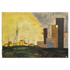 Óleo sobre lienzo, hacia 1960, firmado