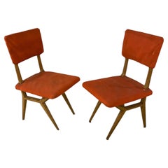 Pair of chairs, Italy, circa 1950-1960.