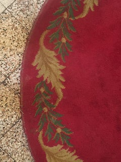 Tapis en laine Art Déco, vers 1940.