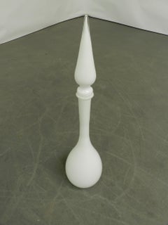 Große Flasche aus Muranoglas, um 1970.