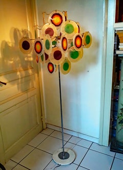 Lampadaire design Italie, circa 1970