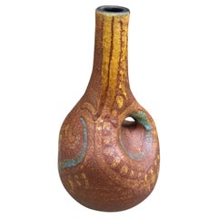 Vaso in ceramica di Accolay, intorno al 1960-1970.