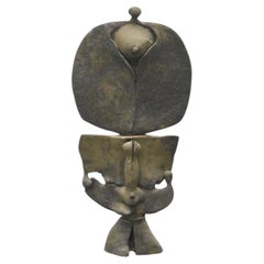 Yves Rhayé (1936–1995) groß Terrakotta-Skulptur, um 1970