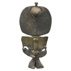 Yves Rhayé (1936–1995) groß Terrakotta-Skulptur, um 1970