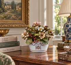 Fleurs Des Siècles Enamel Flower Bouquet by Jane Hutcheson for Gorham