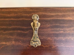 1940s English Cast Brass Equestrian Horse Door Knocker