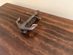 Late-20th Century Nautical Cast Brass Anchor Door Knocker