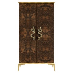 Armoire in radice di noce indiano