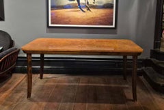 Dining table in burl wood & beech by Axel Einar Hjorth, NK 1938, Swedish Modern.