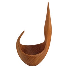 Johnny Mattsson, scultura in legno / ciotola, Moderno scandinavo