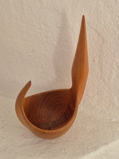 Johnny Mattsson, scultura in legno / ciotola, Moderno scandinavo