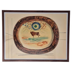 Picasso, print "Céramiques De Picasso" printed by Albert Skira, 1948