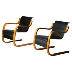 Set of Early Model 42 ''Little Paimio'' Chairs by Alvar Aalto, 1930s