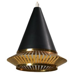 Pair of Model K 2-1 Pendants by Maria Lindeman for Idman Oy, 1950s
