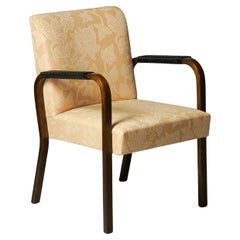 Sessel Modell 46 mit Blumenstoff, Alvar Aalto, 1930/1940er Jahre