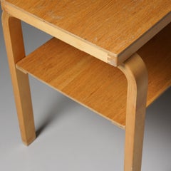 Radio Table, Alvar Aalto, Oy Huonekalu- ja Rakennustyötehdas Ab, circa 1960s