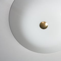 Model 71-005 Glass Flush Mount, Lisa Johansson-Pape, Orno Oy, 1950s
