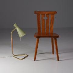 Scandinavian Modern Large Table Lamp, Finland, 1950s