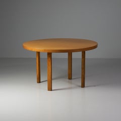Round Dining Table, Alvar Aalto, Oy Huonekalu- ja Rakennustyötehdas Ab, 1960s