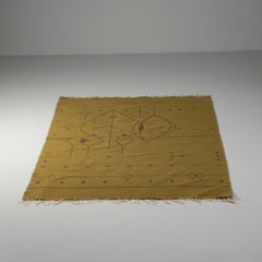 Scandinavian Modern Reversible Rug, Aappo Härkönen, Finland, 1950/1960s