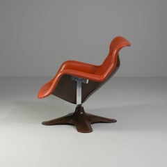 Seltener Sessel im skandinavischen Modern-Stil, Modell „Karuselli“, Yrjö Kukkapuro, Haimi, 1960er Jahre